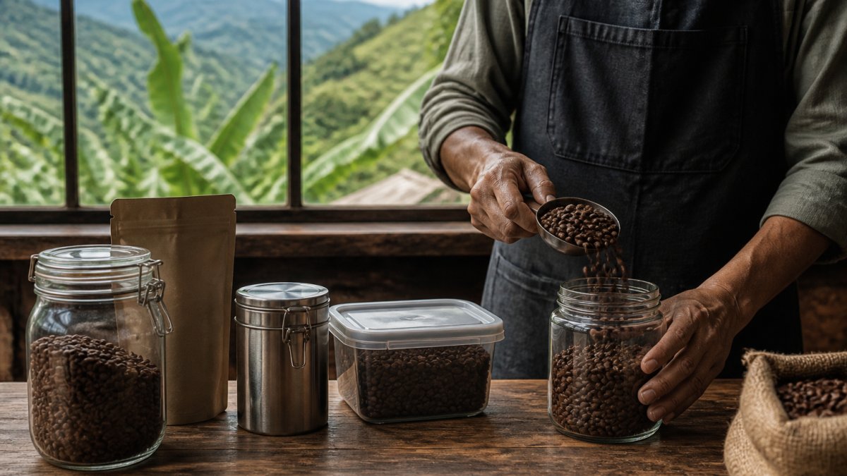 How to Store Colombian Coffee Beans for Freshness
