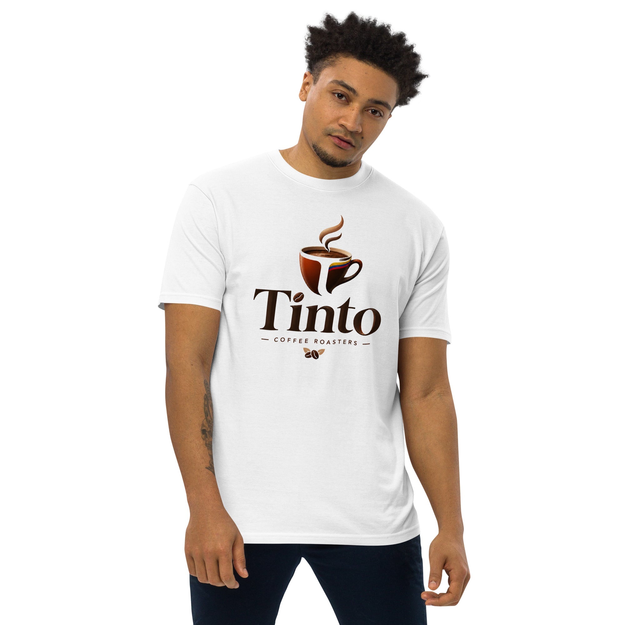 Men’s Premium Heavyweight Tee - Tinto