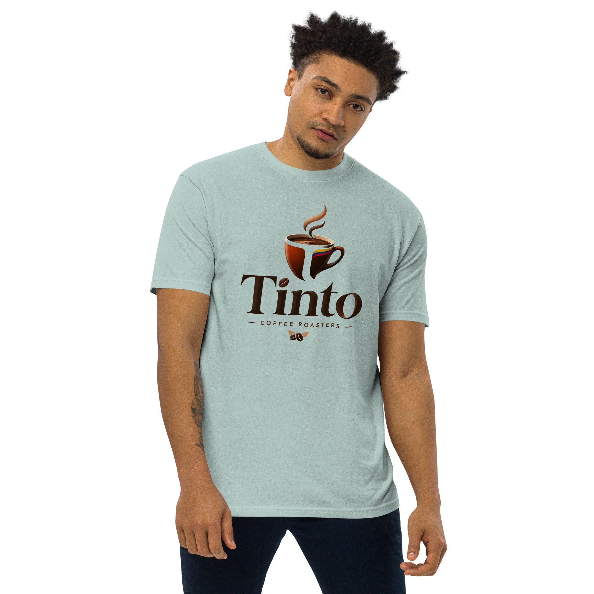 Men’s Premium Heavyweight Tee - Tinto
