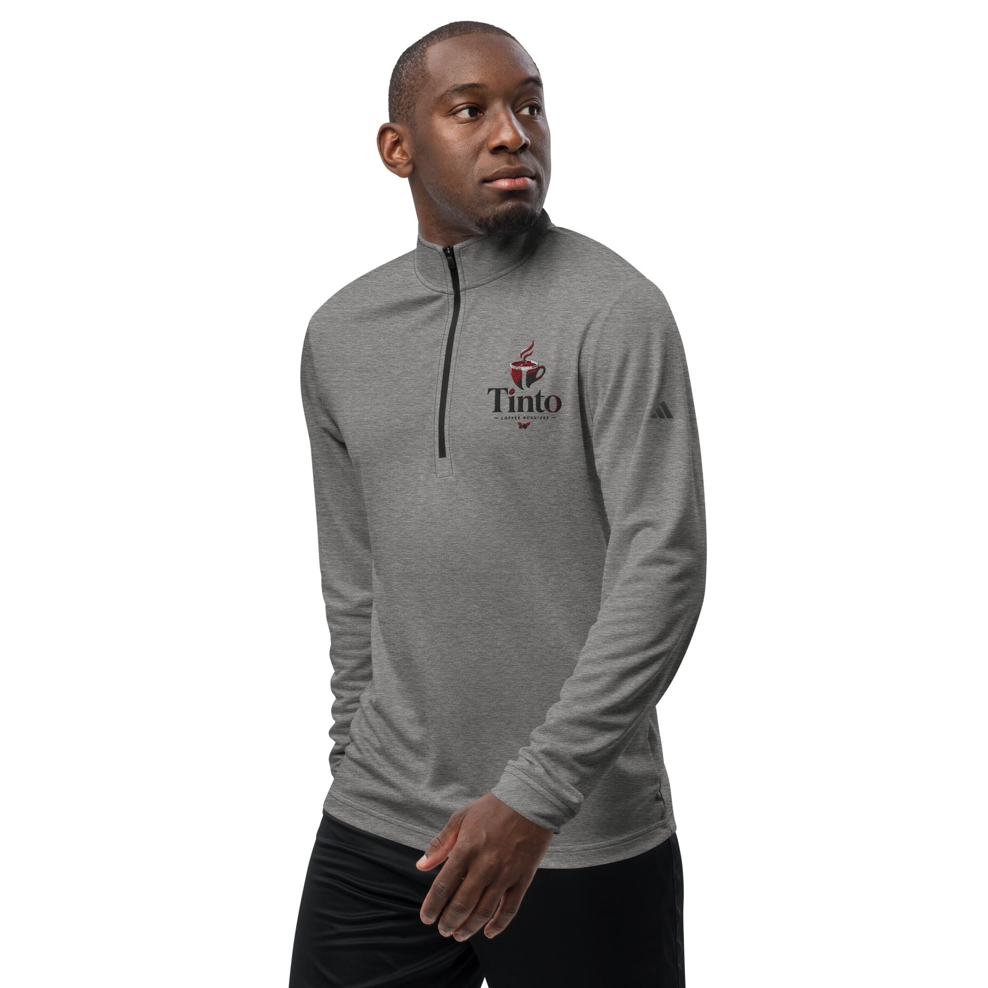 Quarter zip pullover - Tinto