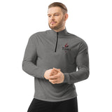 Quarter zip pullover - Tinto