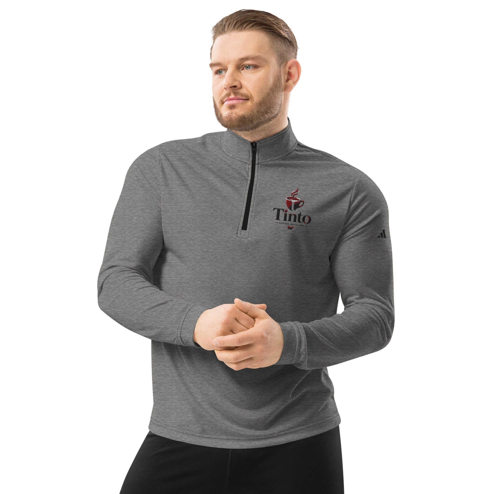 Quarter zip pullover - Tinto