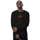 Unisex Organic Raglan Sweatshirt - Tinto