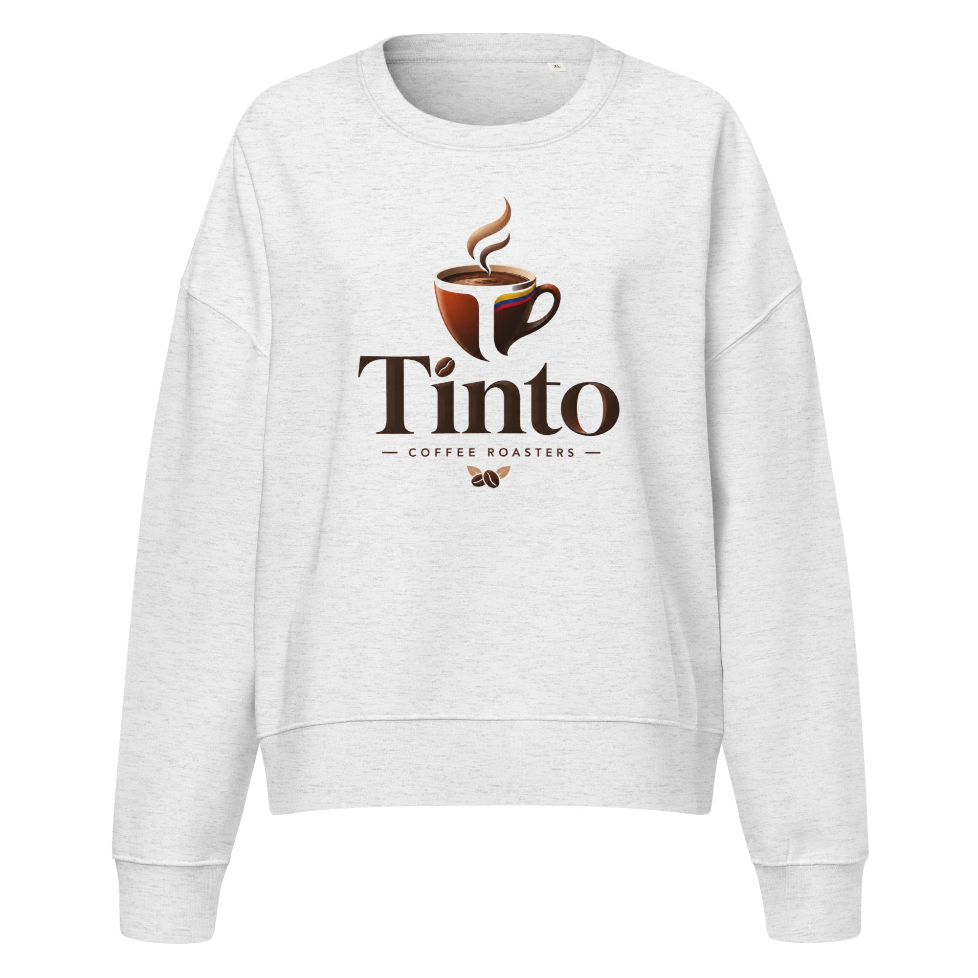 Women’s Organic Crew Neck Sweatshirt - Tinto