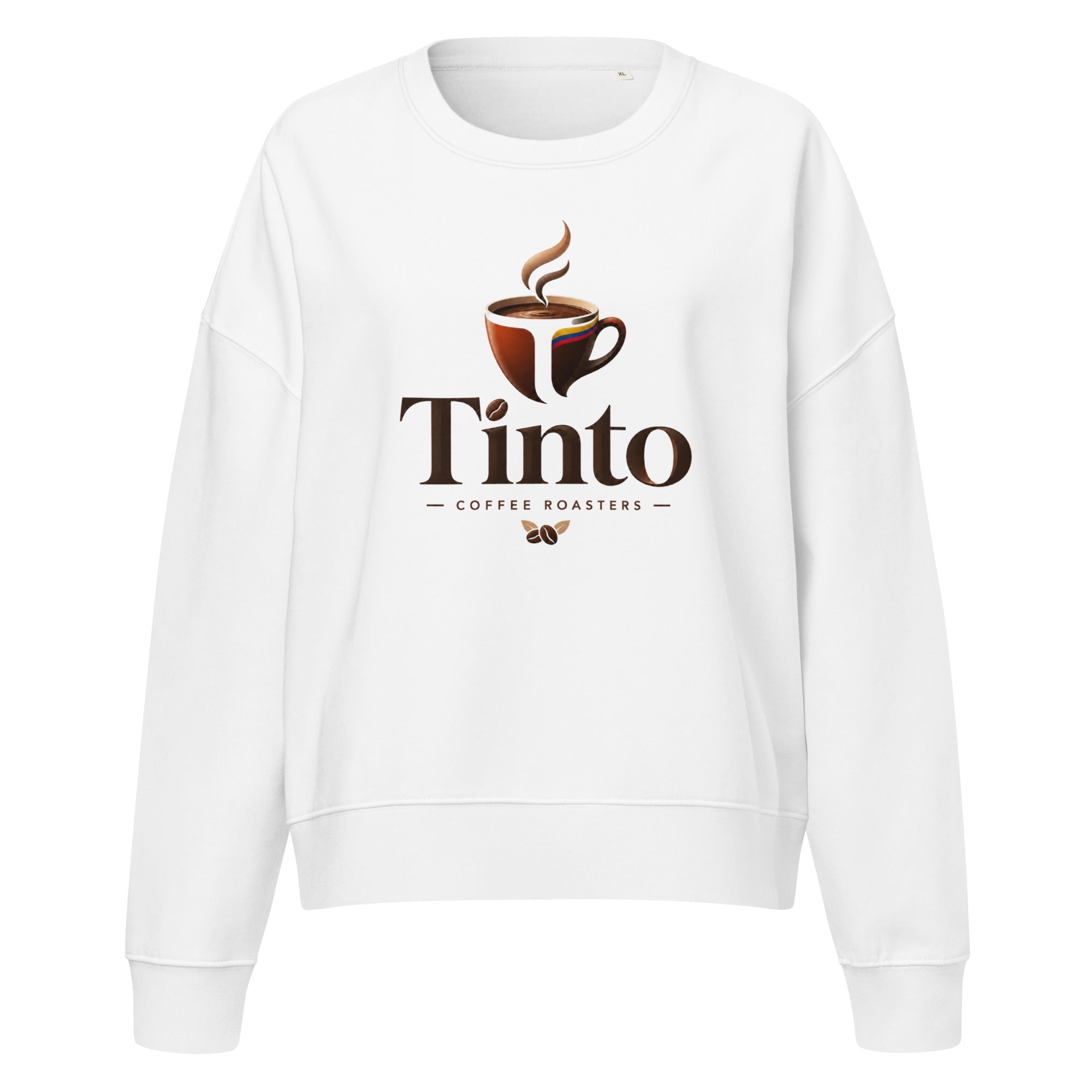 Women’s Organic Crew Neck Sweatshirt - Tinto